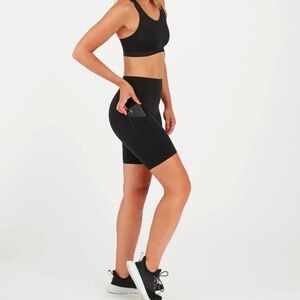 SPANX Very Black Every Wear 8" Bike Shorts 50204R Size XSmall